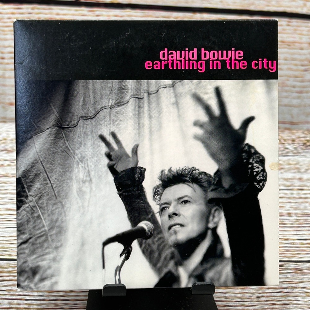 David Bowie Earthling In The City 1997 Promo‎ Enhanced CD EP Rare Live Remixes